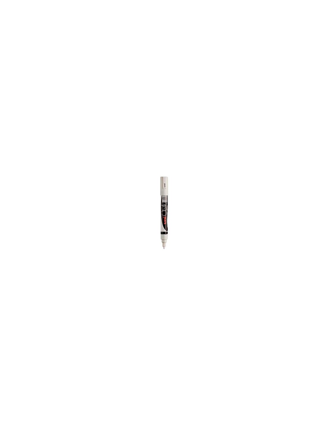 MARQUEUR BLANC EFFACABLE UNIBAL CHALK